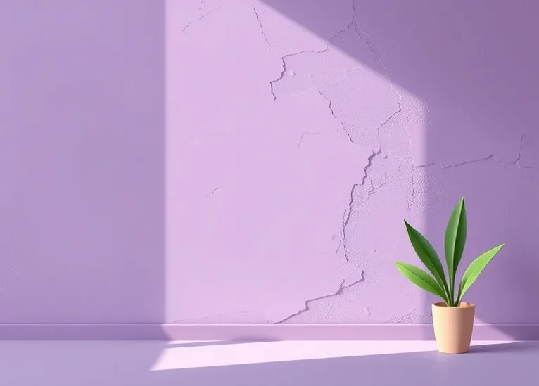 Application d'un enduit décoratif à la lisseuse sur un mur